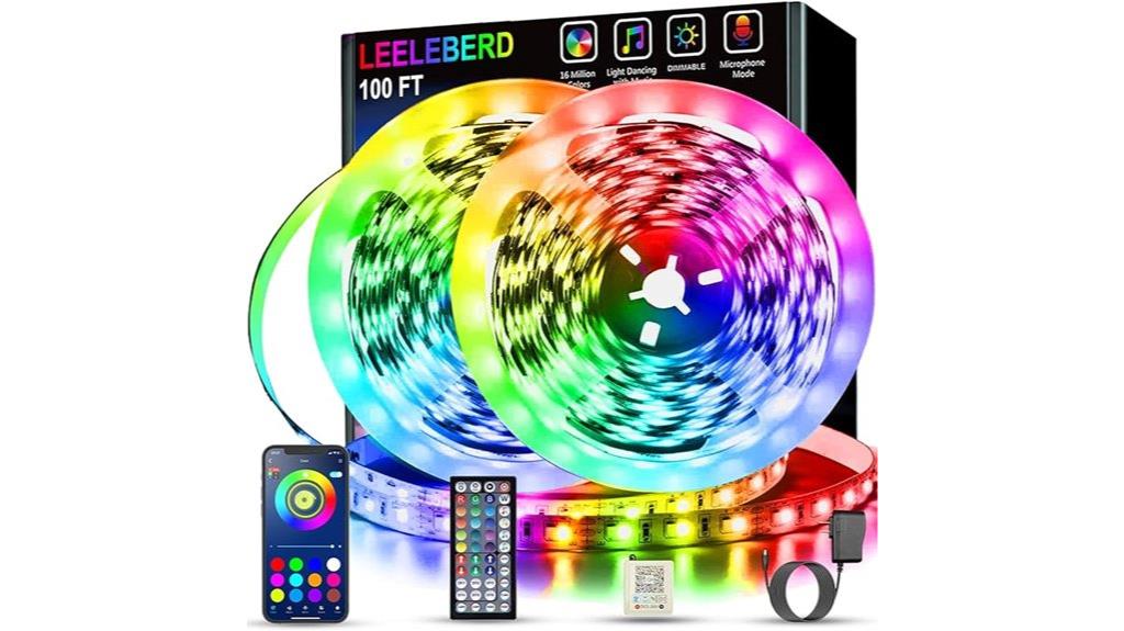 long bluetooth rgb led strip