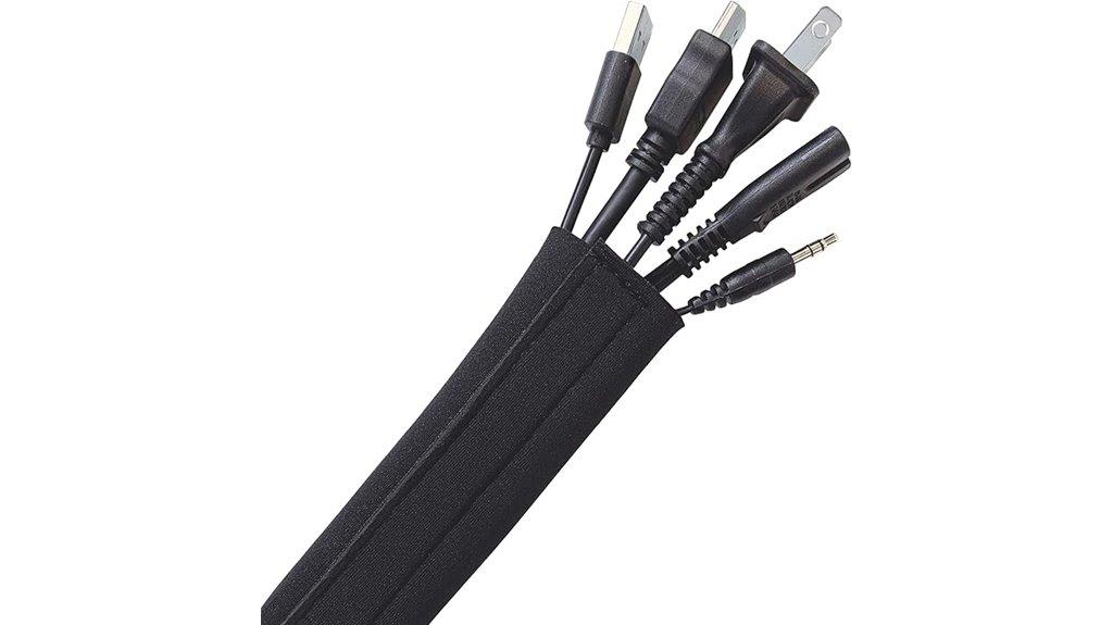 long cable management sleeve