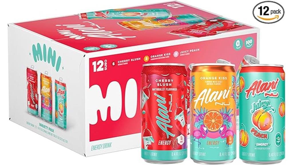 low calorie energy variety pack