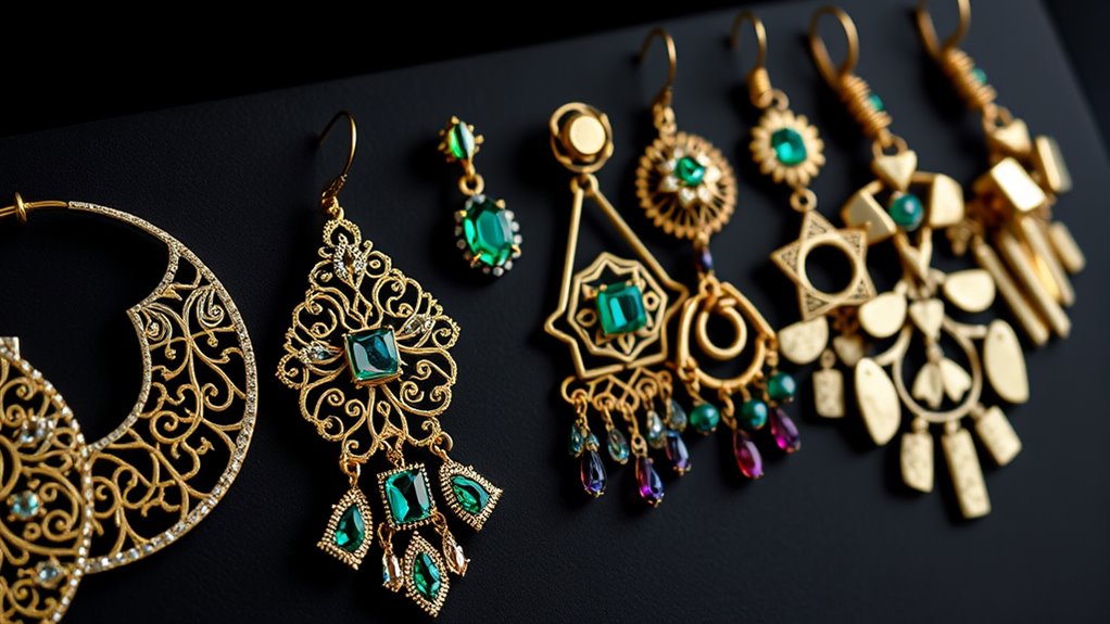 luxury bold earring collections
