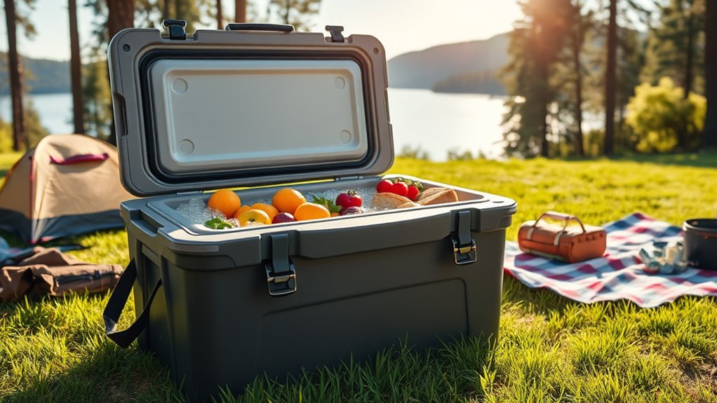 luxury camping cooler options