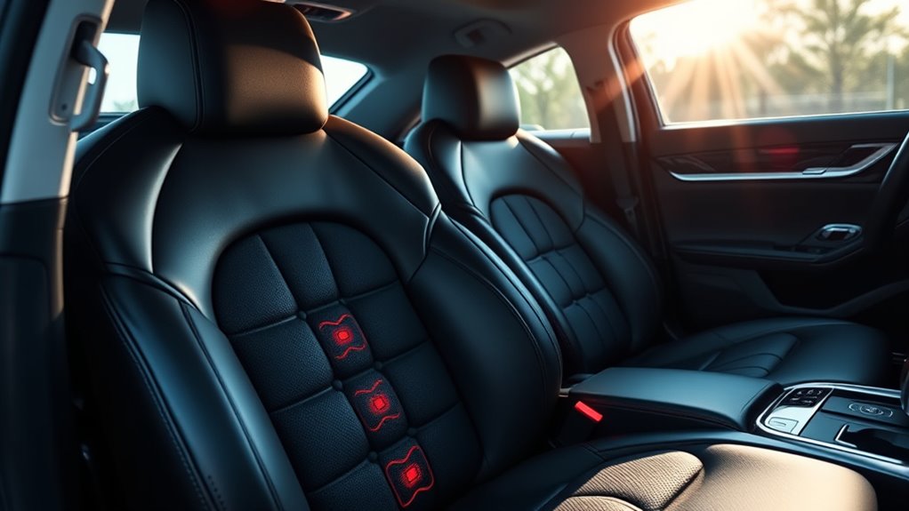 luxury car massage features