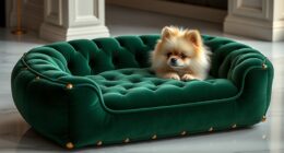luxury dog beds selection
