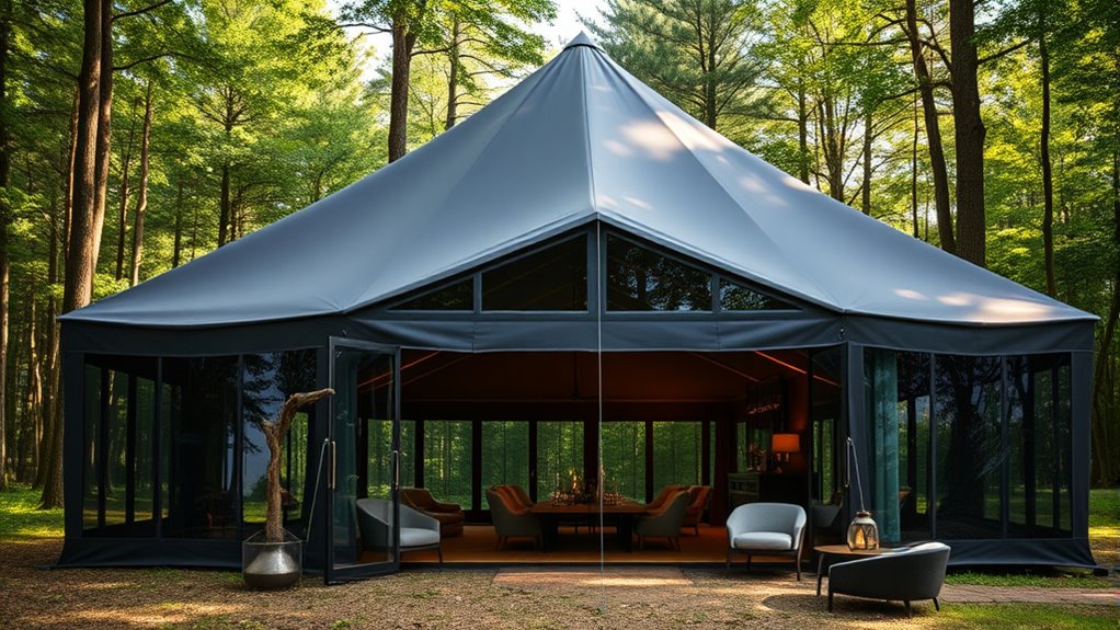 luxury durable camping tents