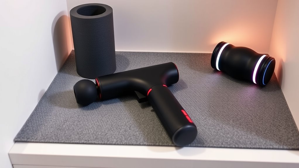 luxury fitness massager selection
