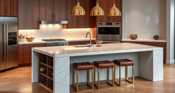 luxury kitchen island selections