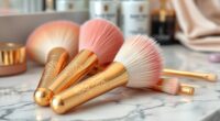 luxury makeup brush collection