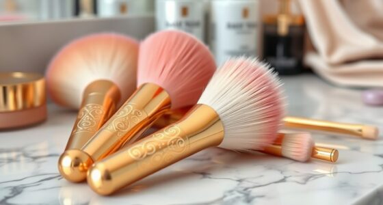 luxury makeup brush collection