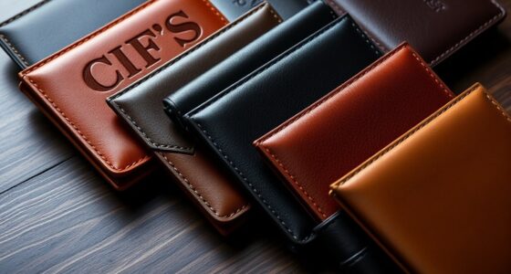 luxury men s leather wallets
