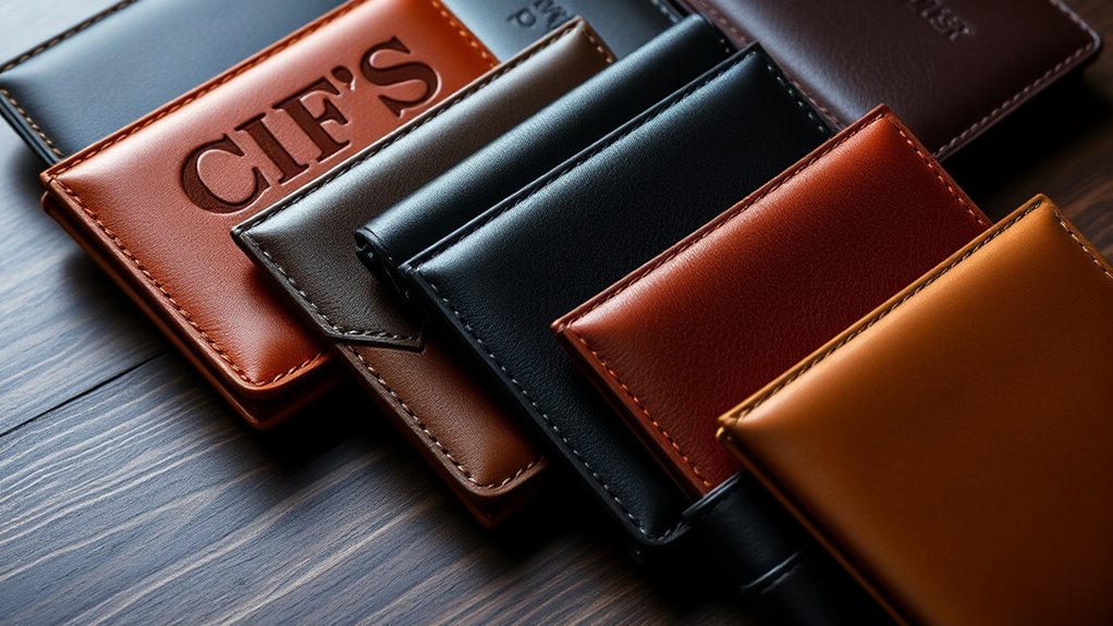 luxury men s leather wallets