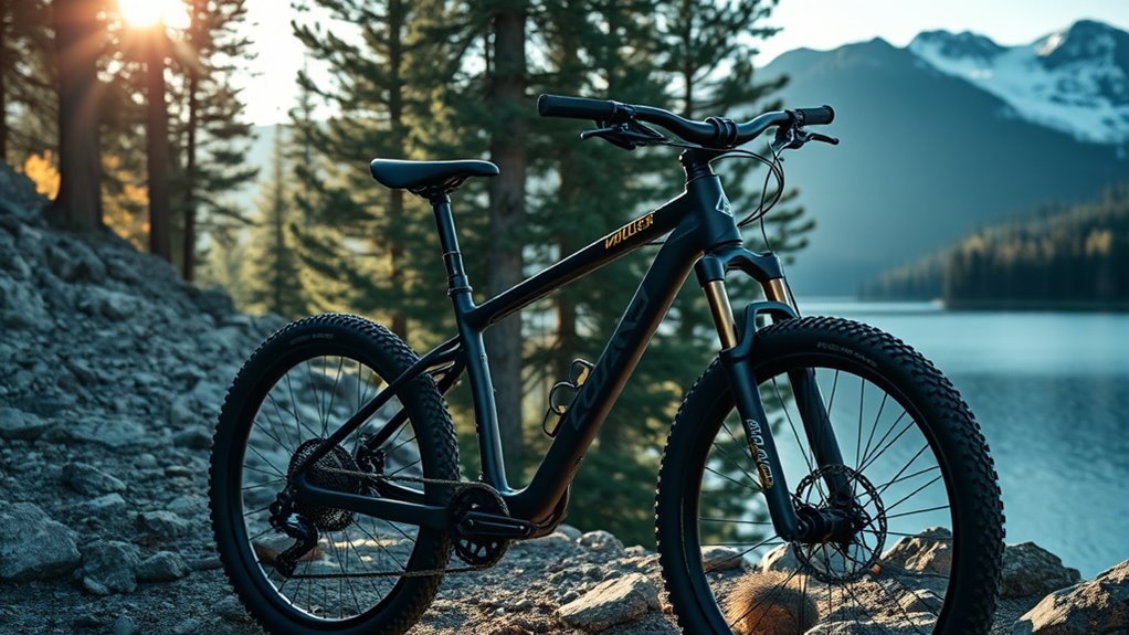 luxury mountain bike selection