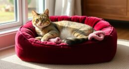 luxury orthopedic cat beds