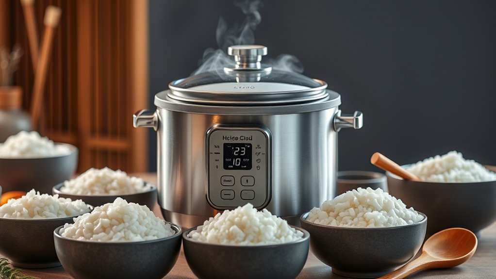 luxury rice cooker features