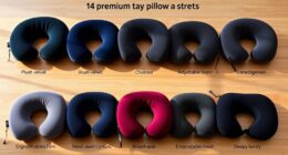 luxury travel neck pillow collection