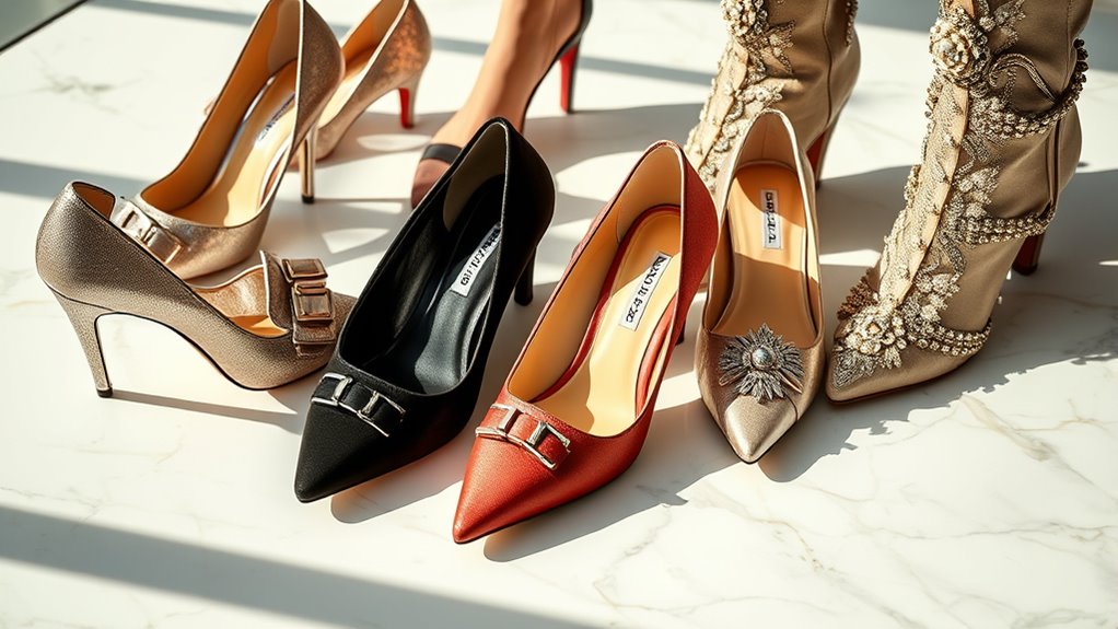 luxury women s shoe collection
