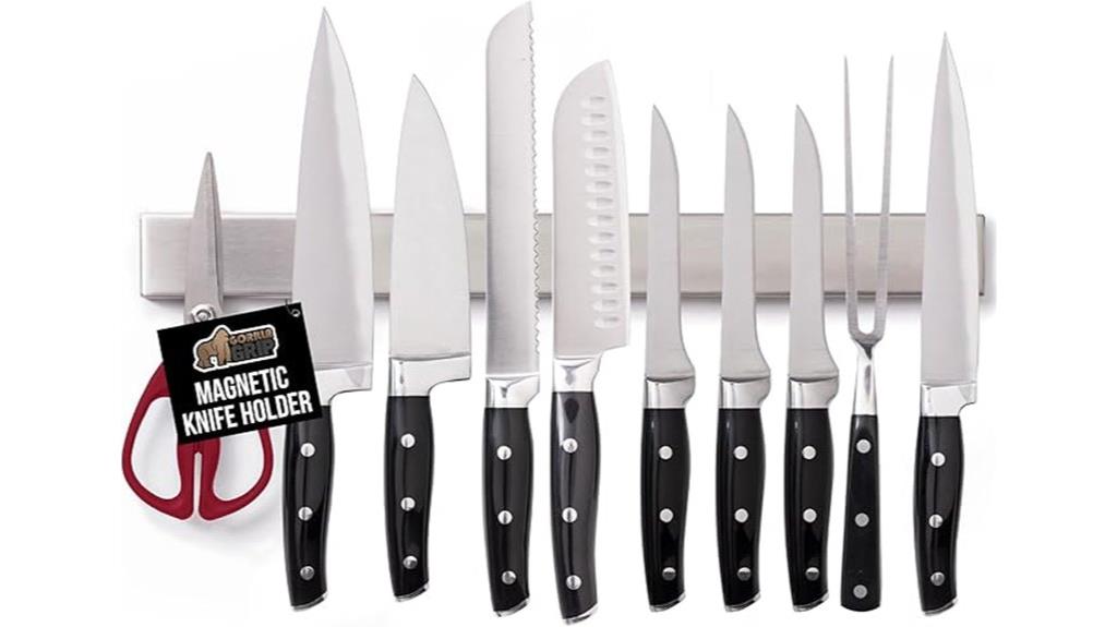 magnetic knife wall mount