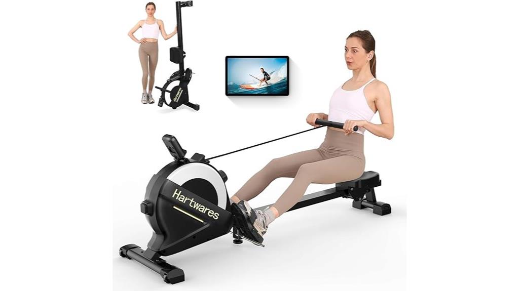 magnetic resistance home rowing