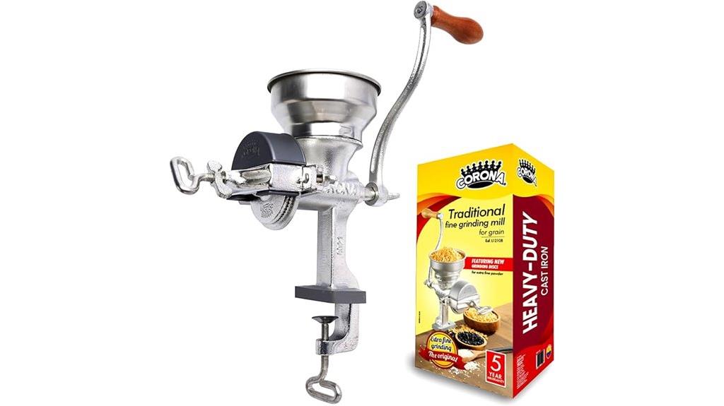 manual grain mill for home