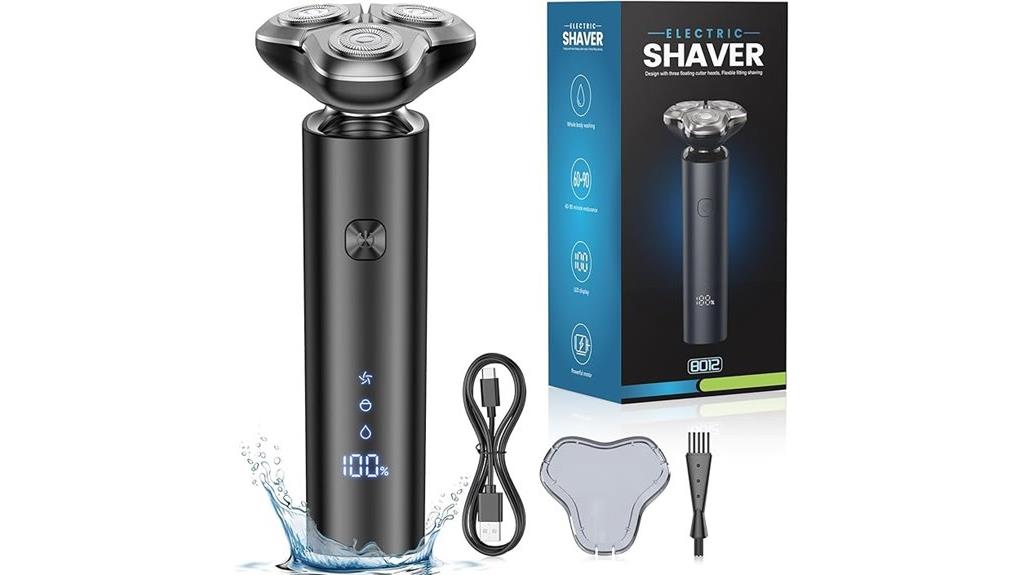 men s rotary shaver features