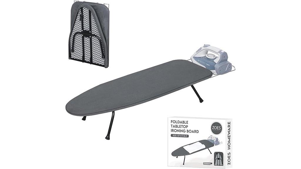 metal mesh ironing board