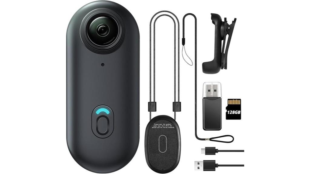 mini 128gb body camera