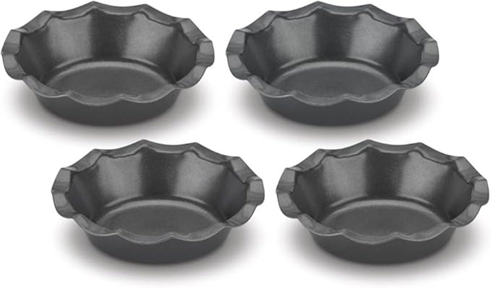 mini steel gray tartlet set