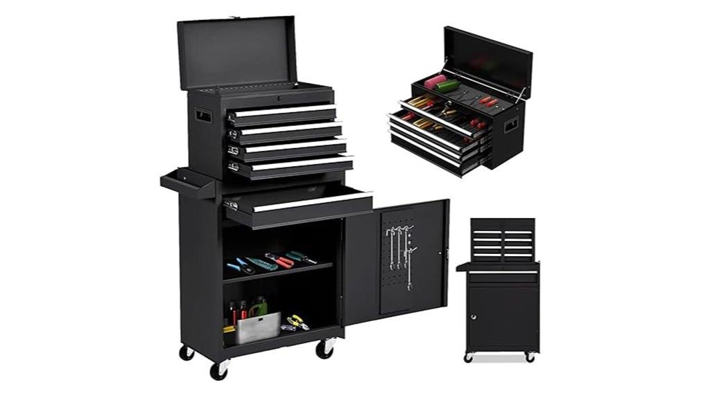 mobile 5 drawer tool chest