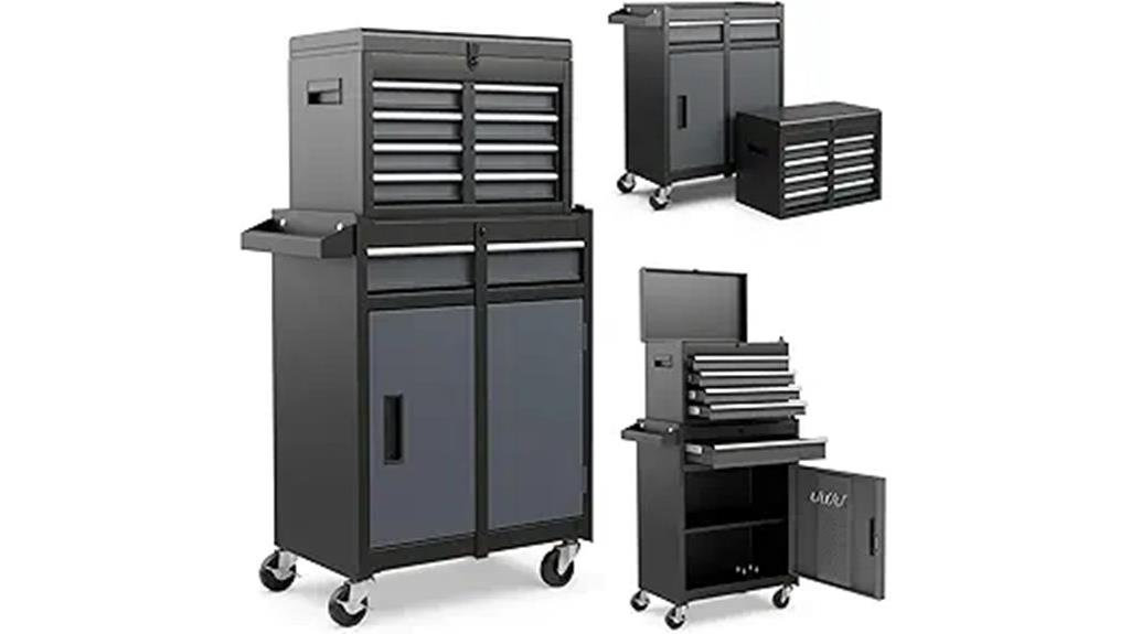 mobile lockable tool storage