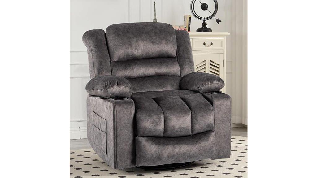 modern 360 swivel recliner