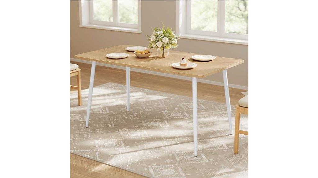 modern farmhouse dining table