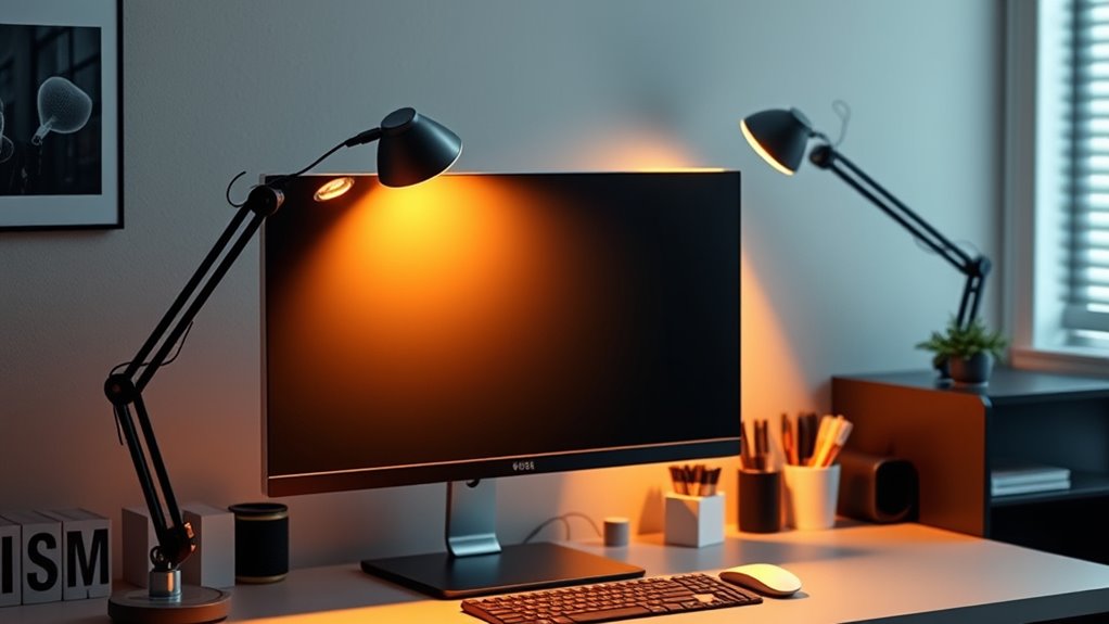monitor light feature considerations