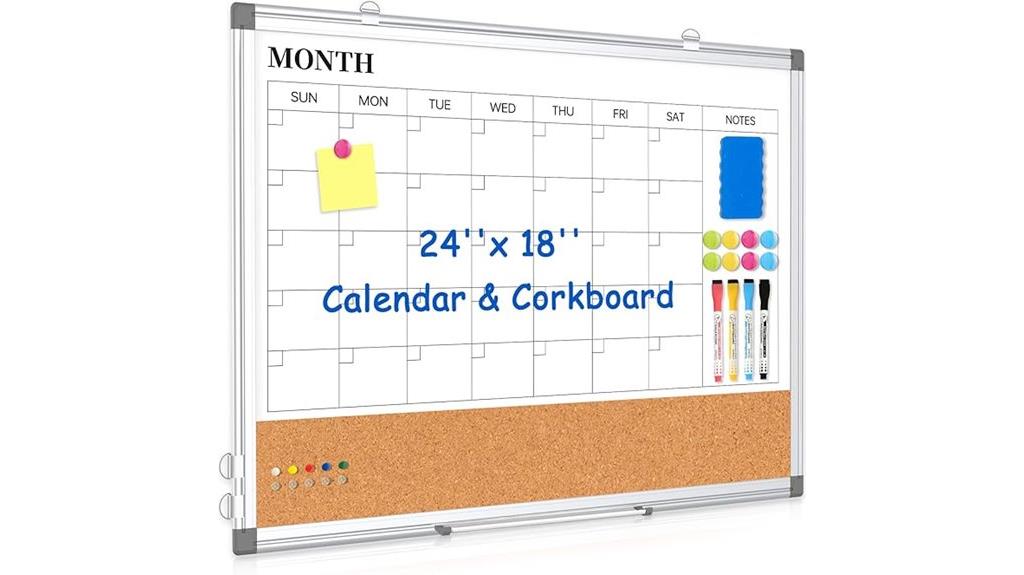 monthly wall calendar