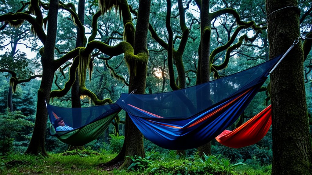 mosquito proof camping hammock selection