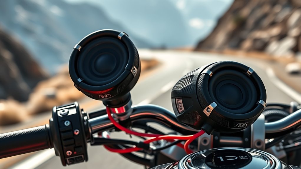 motorcycle dash speaker considerations
