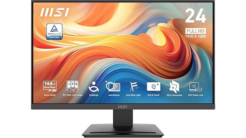 msi 24 inch ips monitor