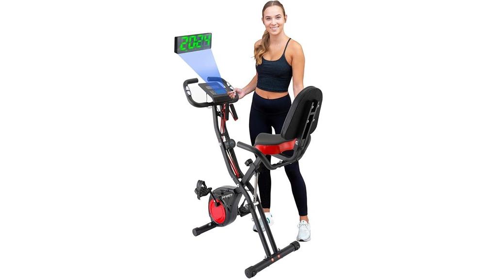 multi function exercise bike display