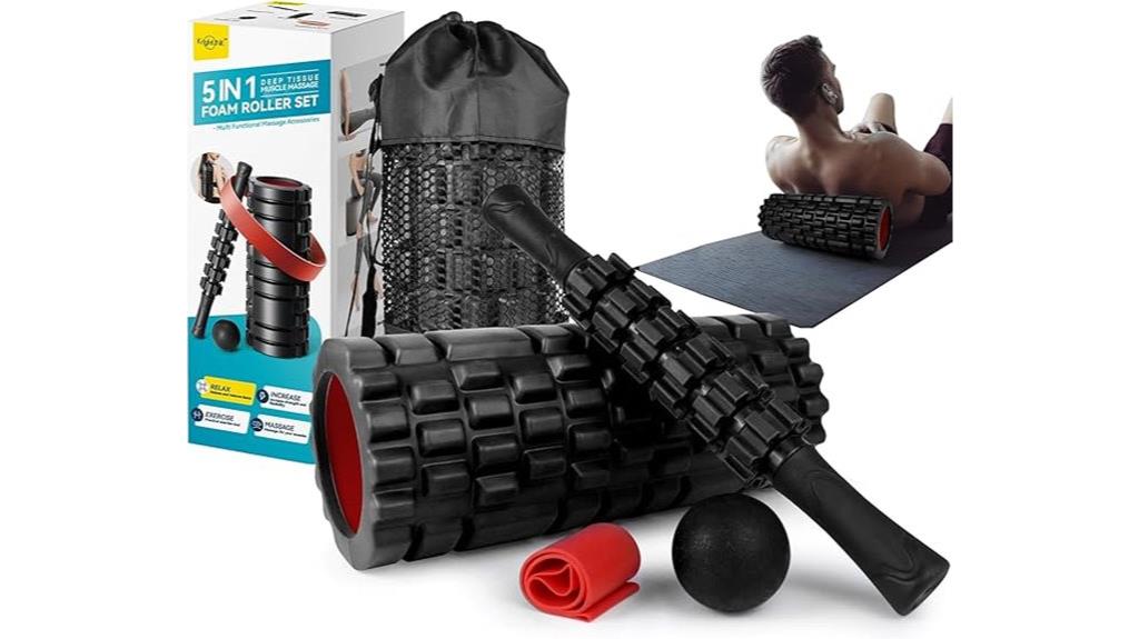 multi function foam roller set