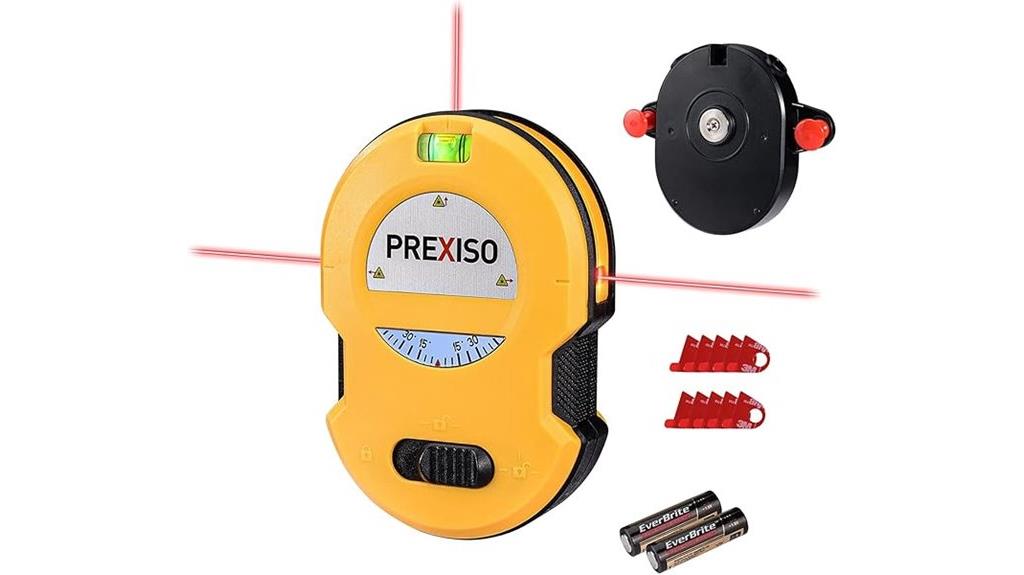 multi surface laser level with mount