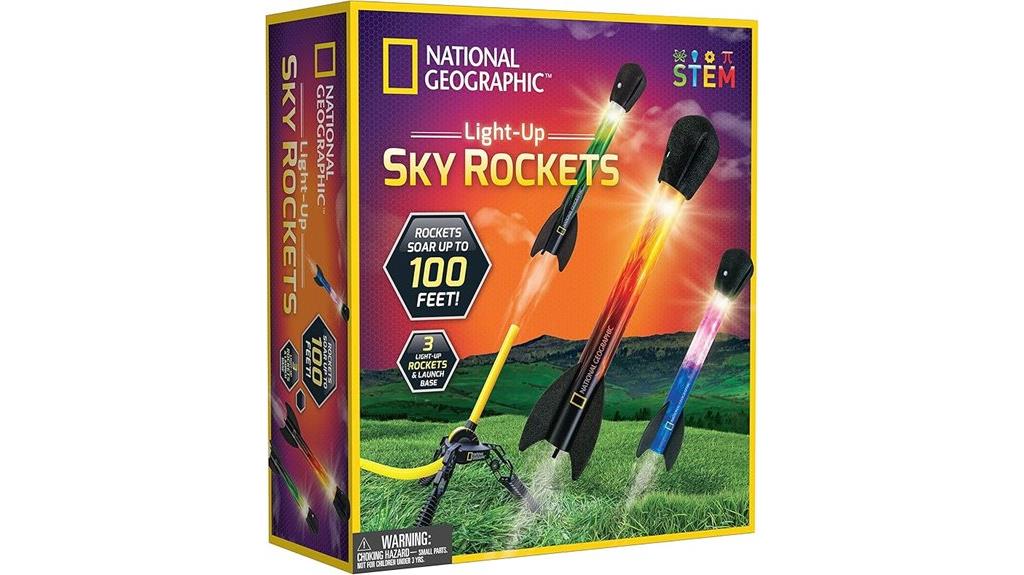 national geographic rocket toy
