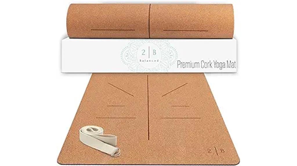 natural cork yoga mat