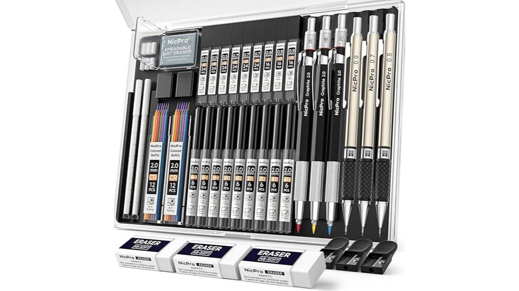 nicpro 35 piece pencil set