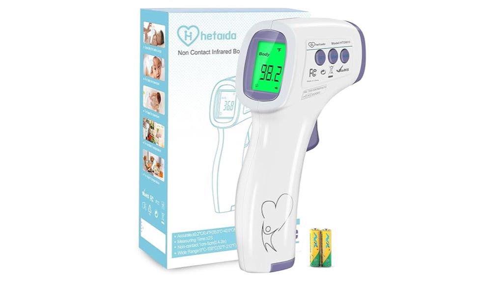 no touch infrared thermometer