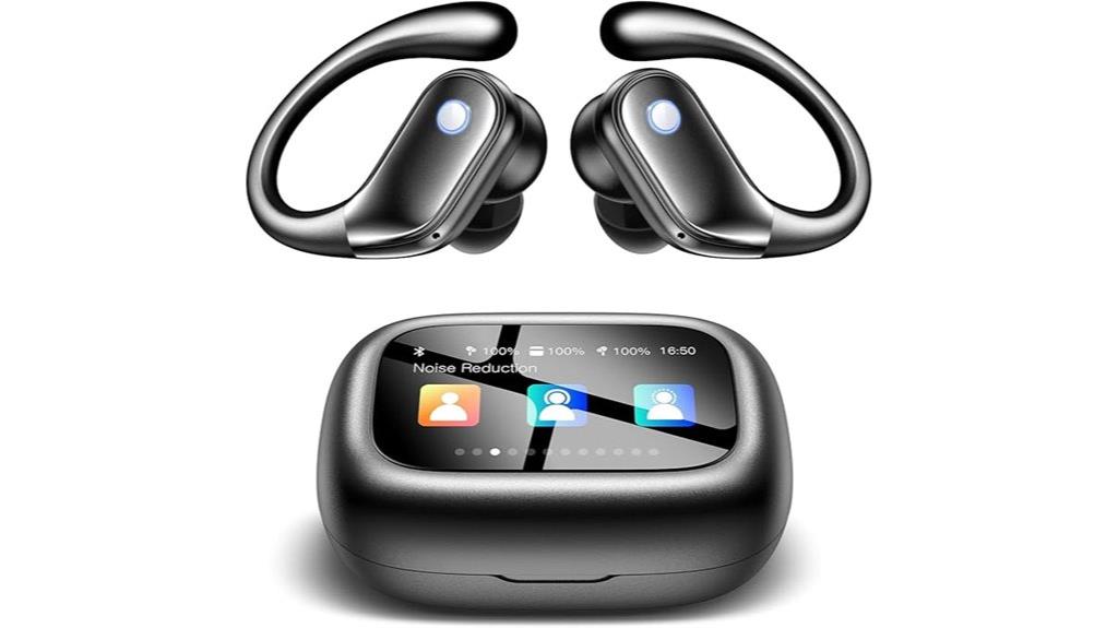 noise cancelling touch earbuds