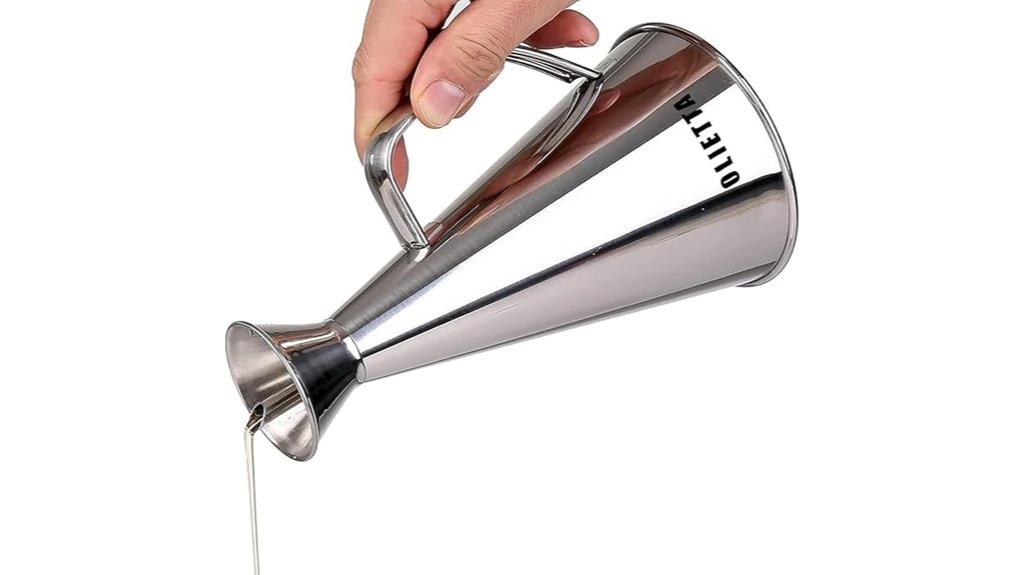 non drip olive oil bottle