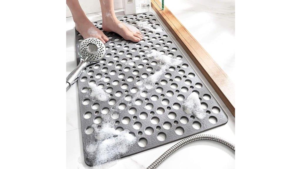non slip bath and shower mat