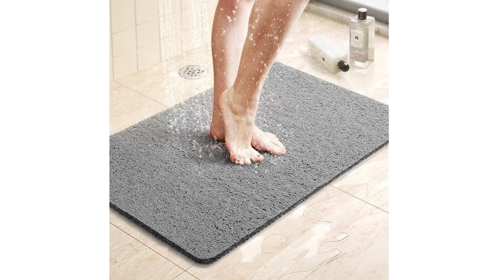 non slip quick drying bath mat