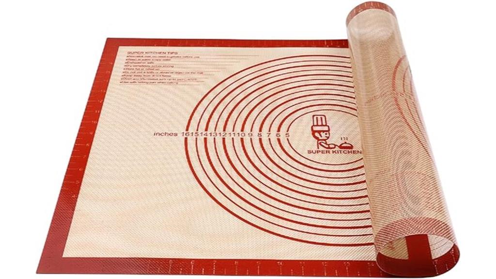 non slip silicone measuring mat
