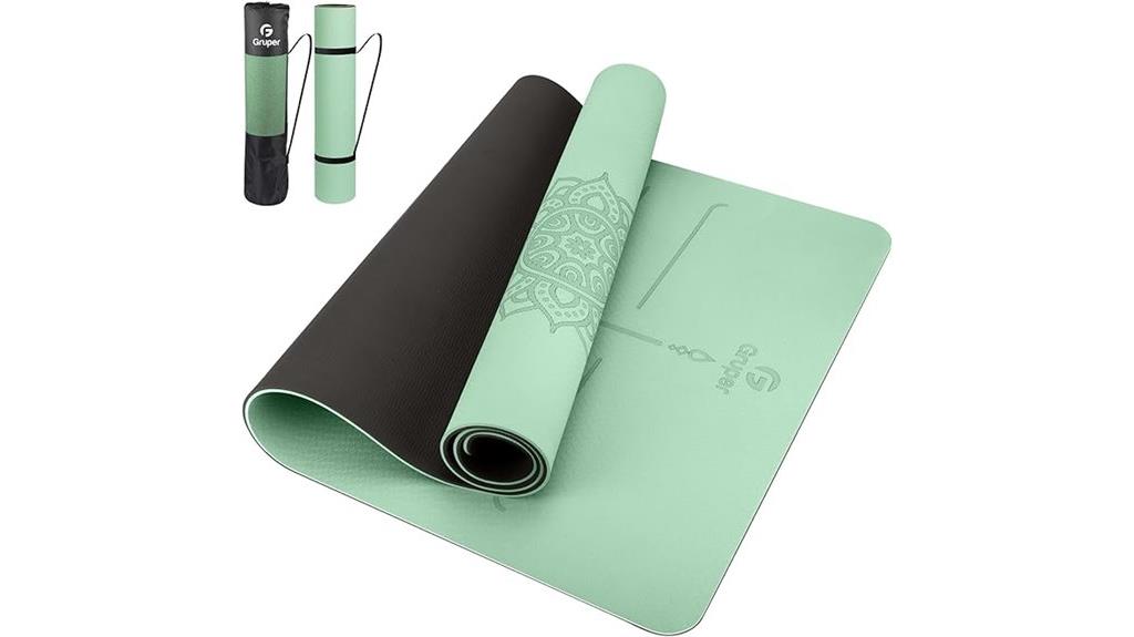 non slip tpe yoga mat