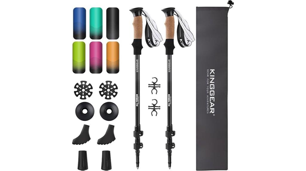 nordic walking poles pair