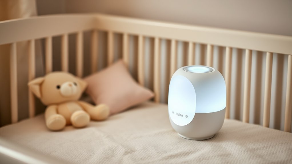 nursery sound machine features